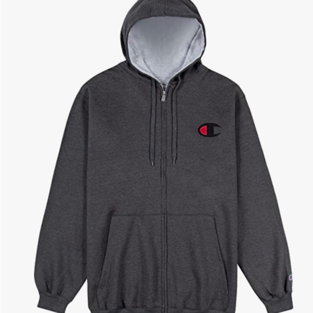 Men’s Champion Hooded zip up sweatshirt
